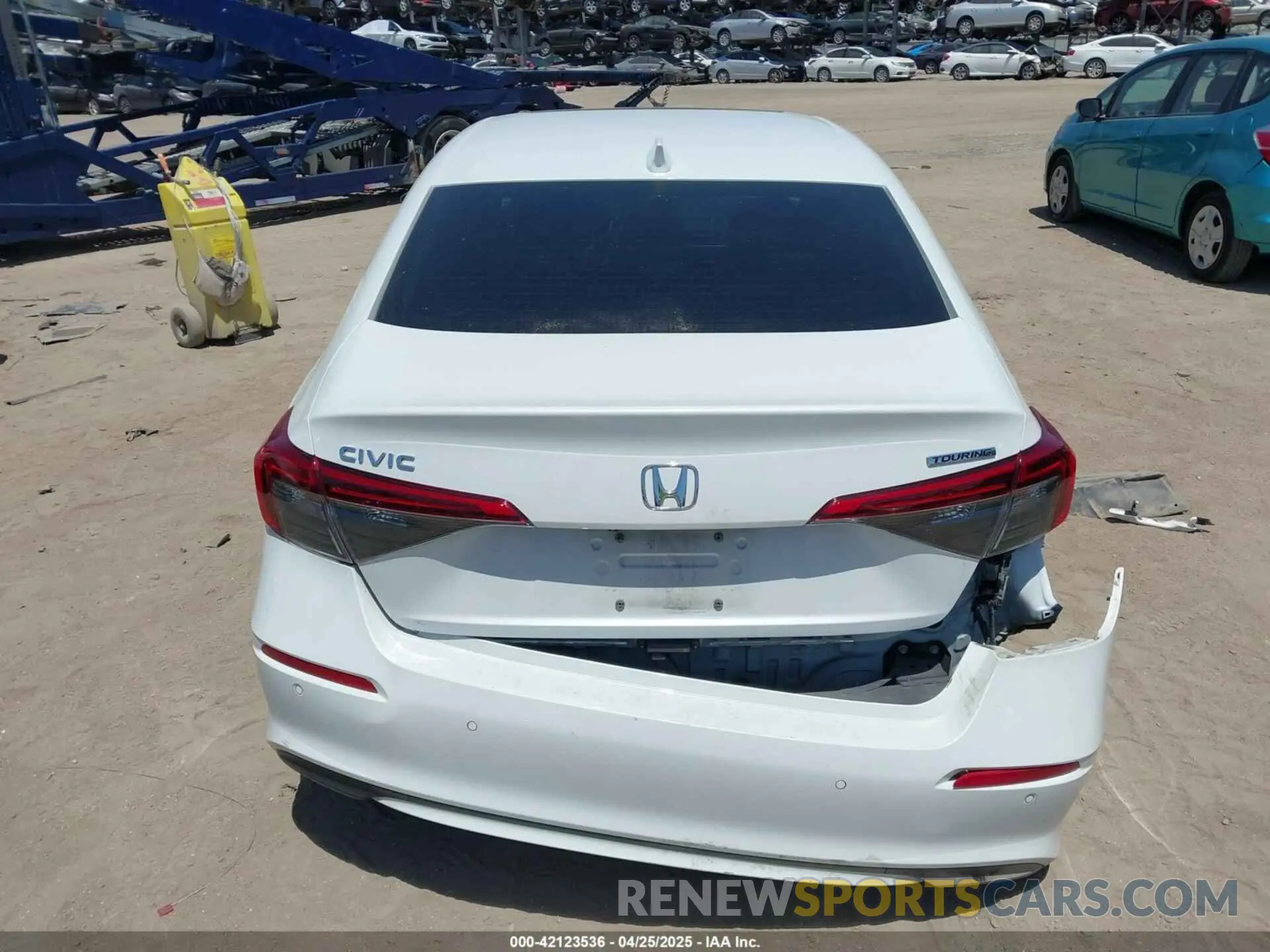 16 Photograph of a damaged car 2HGFE1F93NH316133 HONDA CIVIC 2022