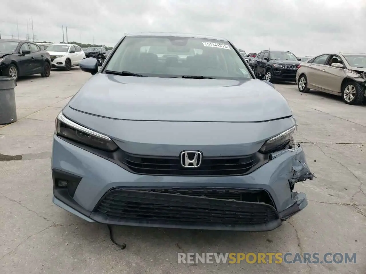 5 Photograph of a damaged car 2HGFE1F94NH301110 HONDA CIVIC 2022