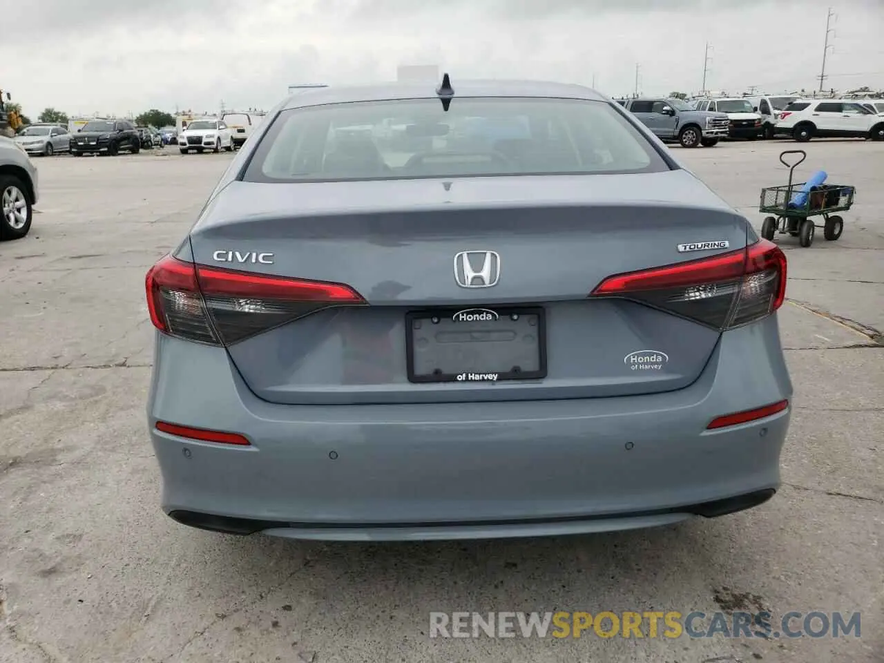 6 Photograph of a damaged car 2HGFE1F94NH301110 HONDA CIVIC 2022