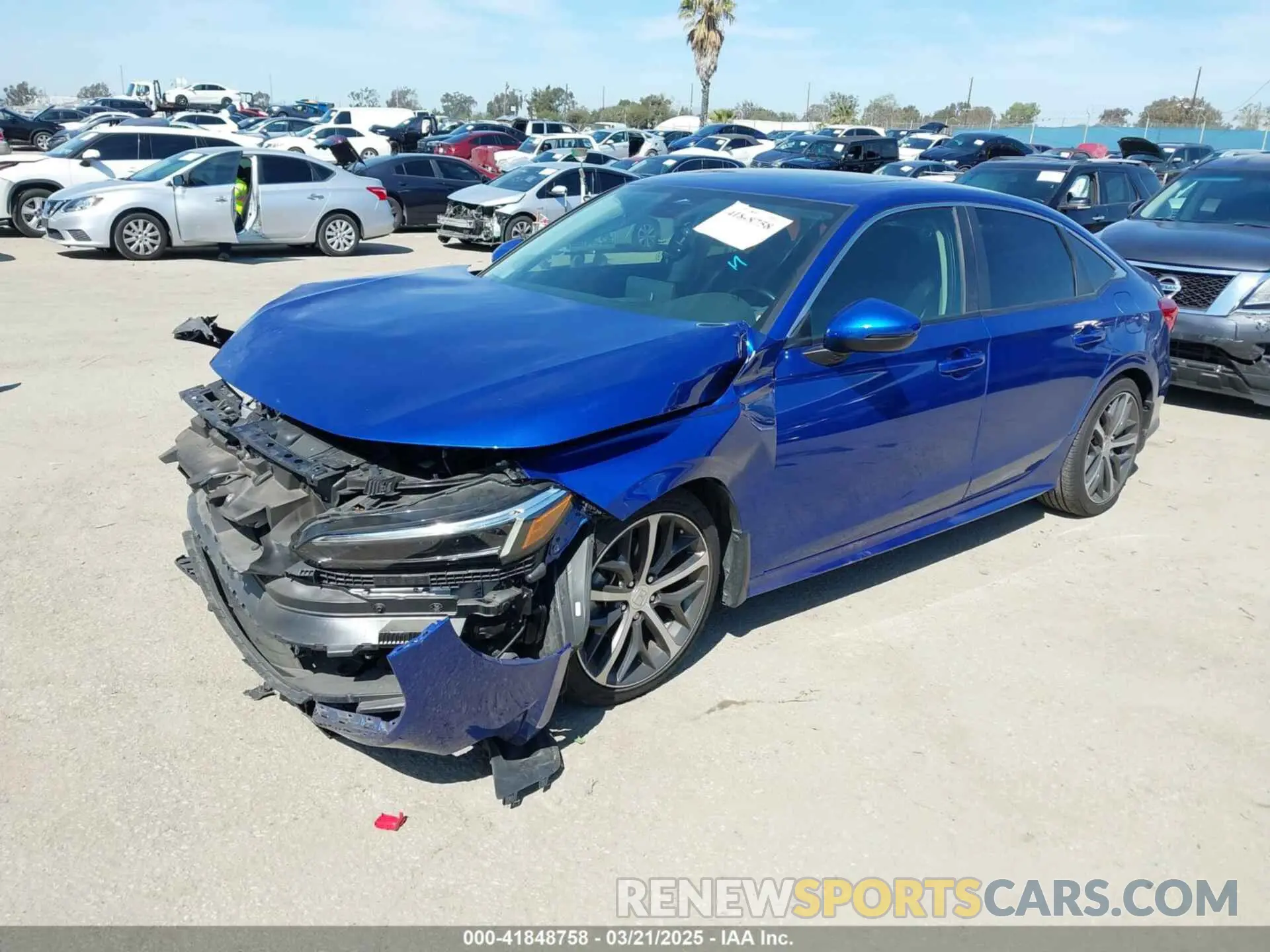 2 Фотография поврежденного автомобиля 2HGFE1F94NH302323 HONDA CIVIC 2022