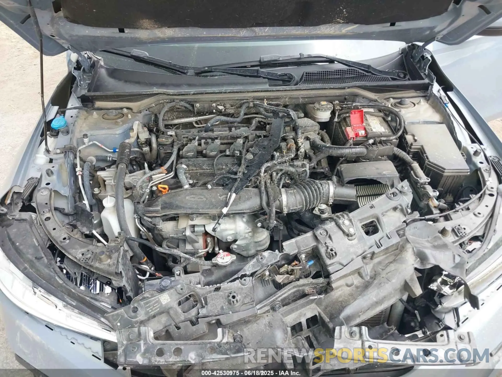 10 Photograph of a damaged car 2HGFE1F94NH313631 HONDA CIVIC 2022