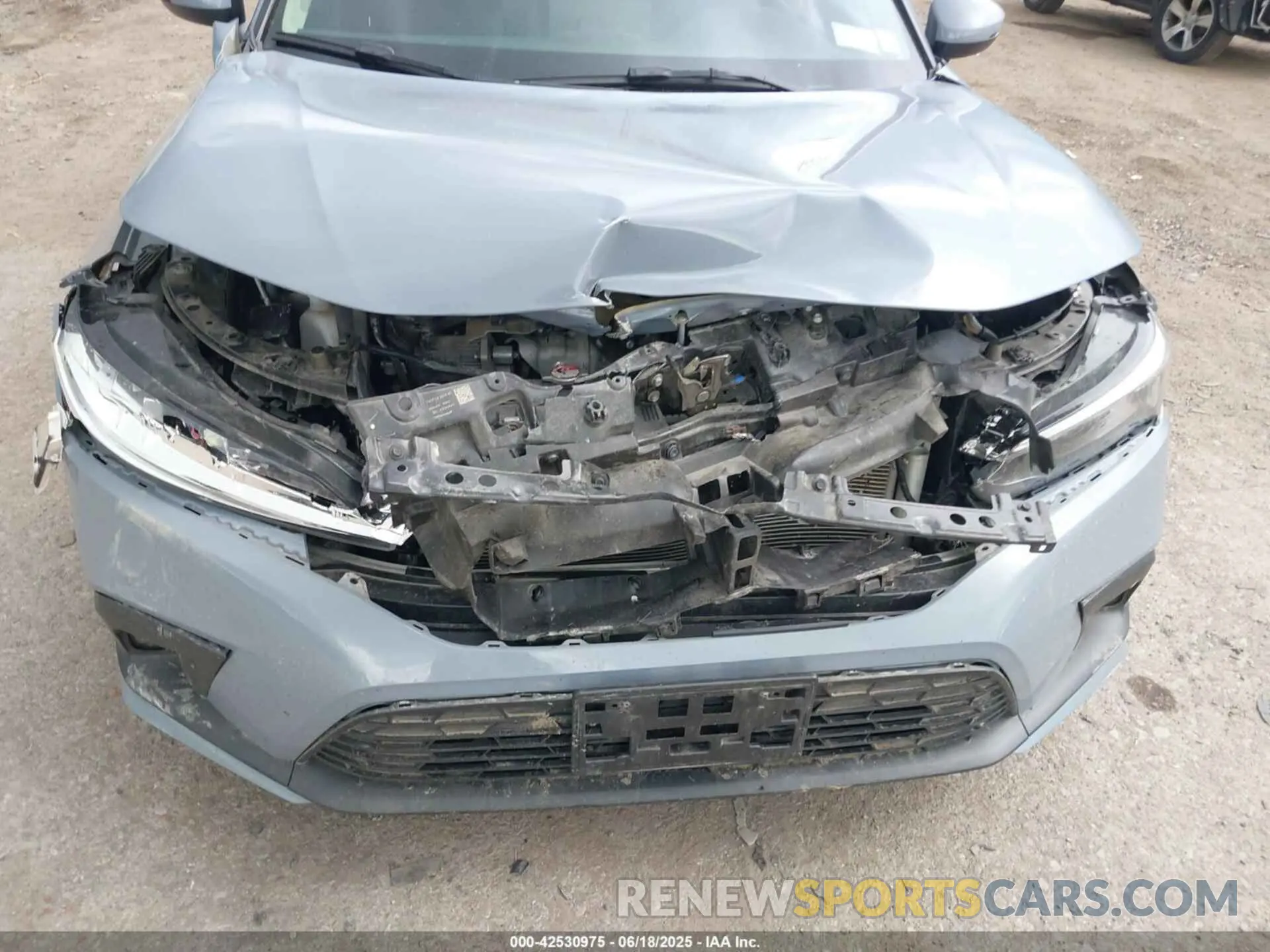 6 Photograph of a damaged car 2HGFE1F94NH313631 HONDA CIVIC 2022