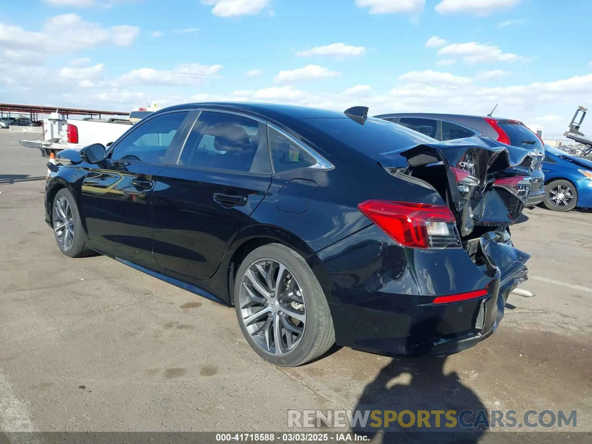 3 Фотография поврежденного автомобиля 2HGFE1F95NH306624 HONDA CIVIC 2022