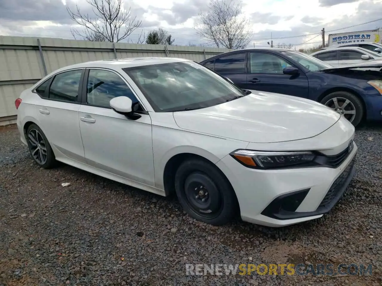 4 Photograph of a damaged car 2HGFE1F95NH311032 HONDA CIVIC 2022