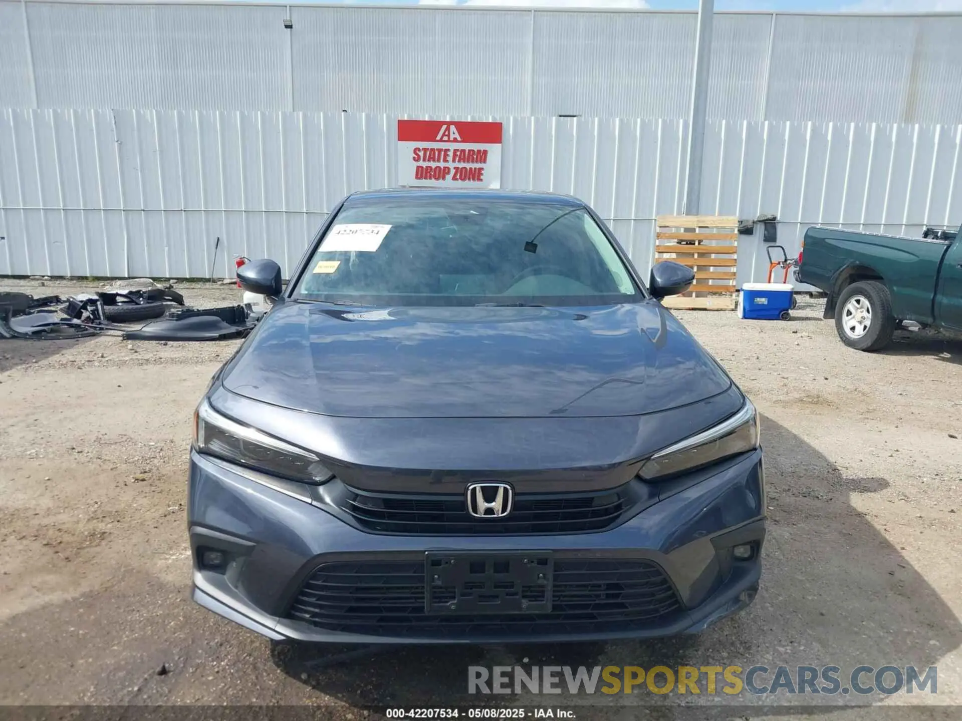 12 Photograph of a damaged car 2HGFE1F95NH320362 HONDA CIVIC 2022
