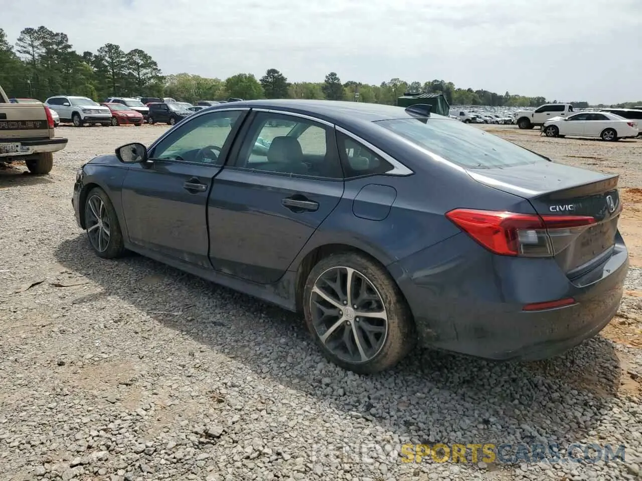 2 Photograph of a damaged car 2HGFE1F96NH315994 HONDA CIVIC 2022
