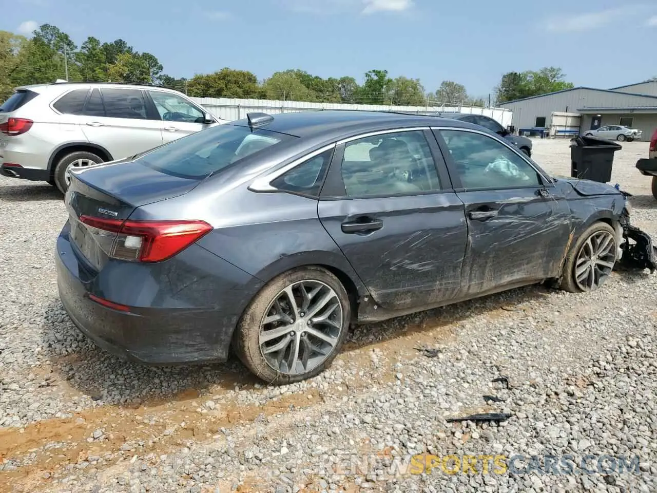 3 Photograph of a damaged car 2HGFE1F96NH315994 HONDA CIVIC 2022