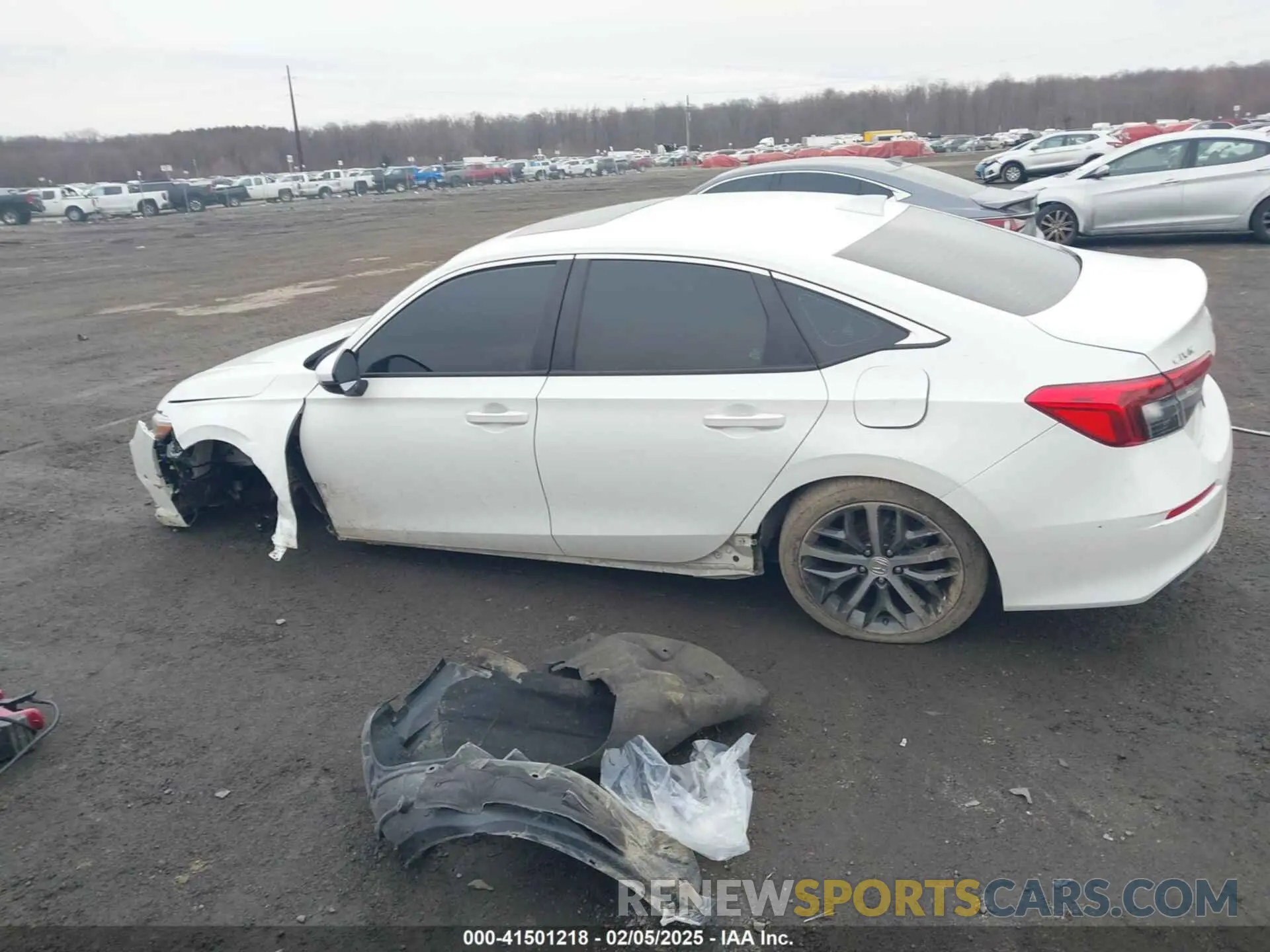 14 Photograph of a damaged car 2HGFE1F98NH305029 HONDA CIVIC 2022