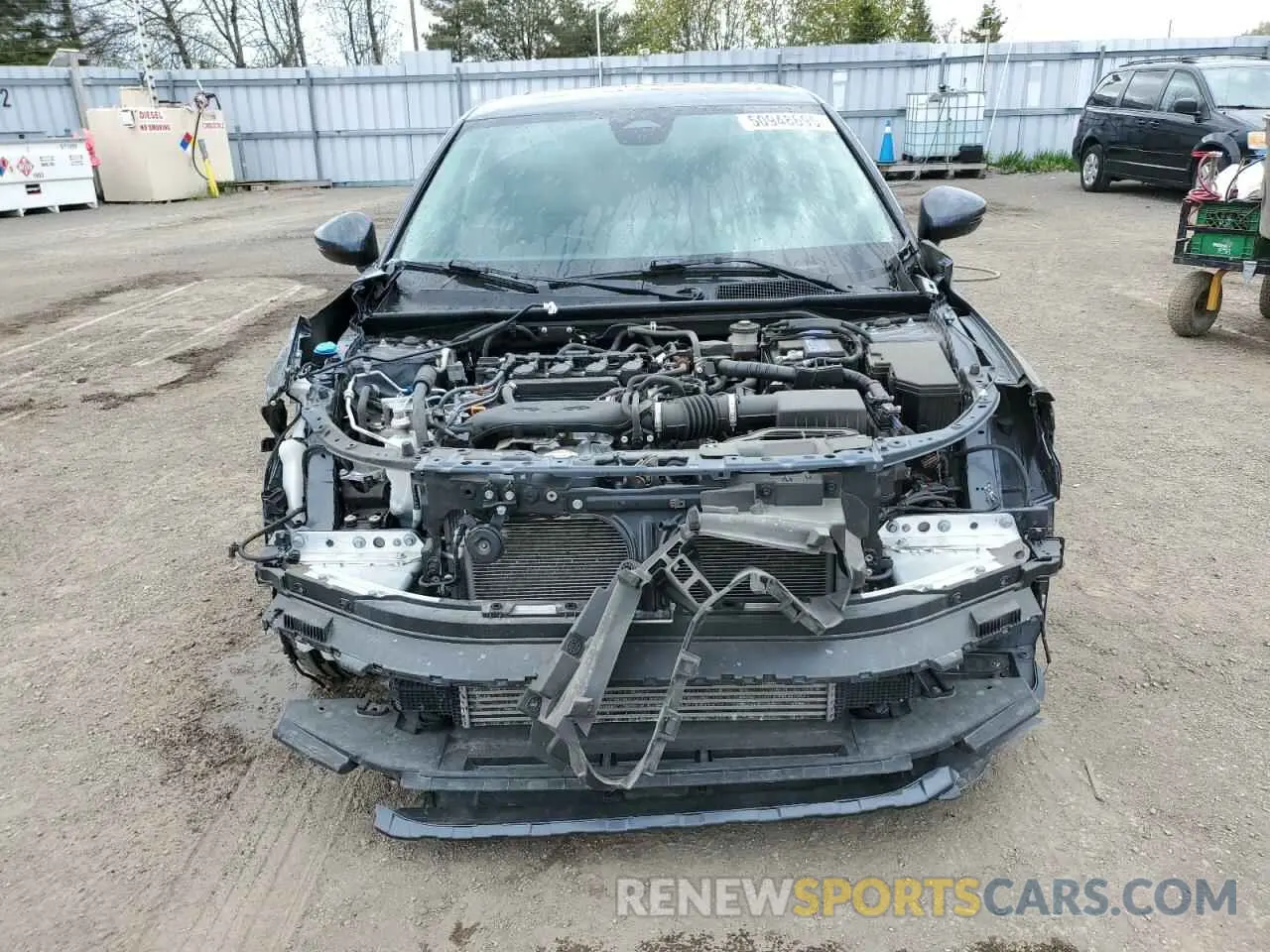 5 Photograph of a damaged car 2HGFE1F99NH007668 HONDA CIVIC 2022