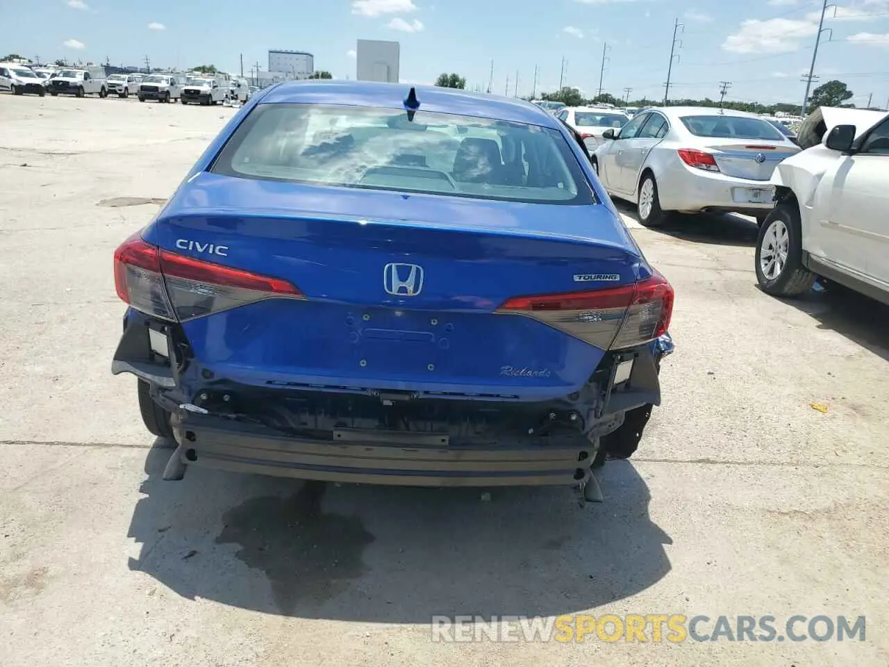 6 Photograph of a damaged car 2HGFE1F99NH305850 HONDA CIVIC 2022