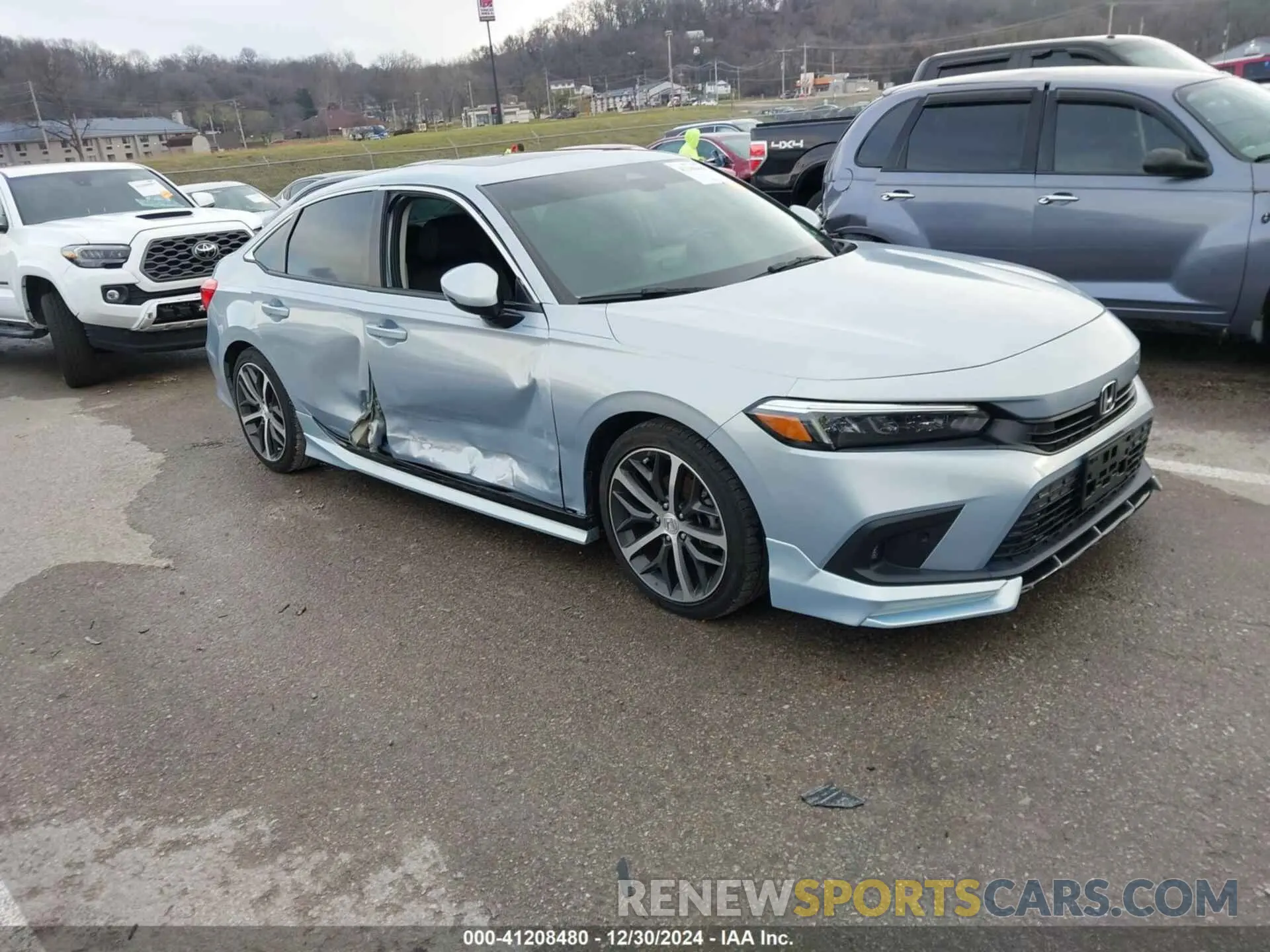 1 Photograph of a damaged car 2HGFE1F99NH306559 HONDA CIVIC 2022