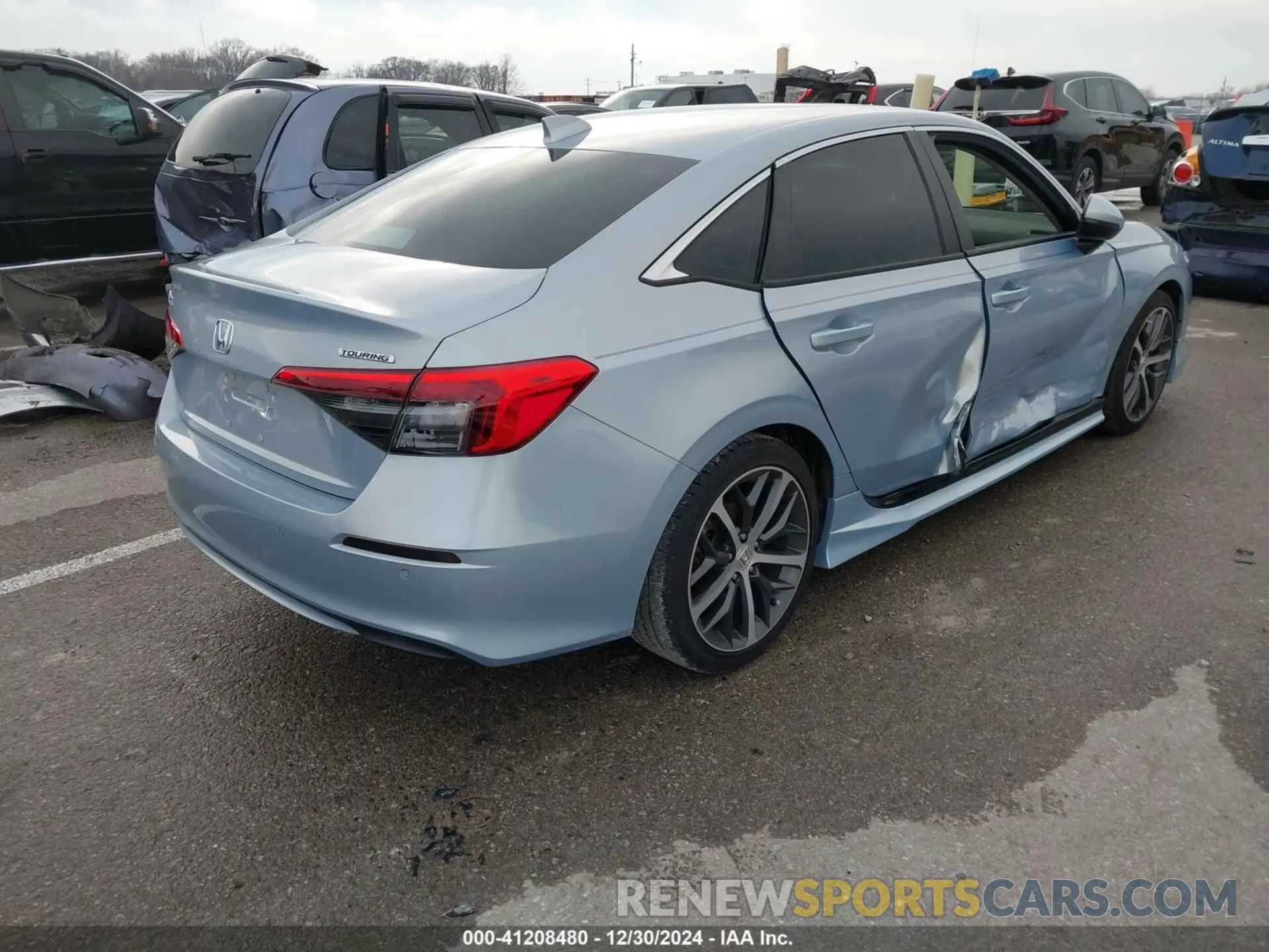 4 Photograph of a damaged car 2HGFE1F99NH306559 HONDA CIVIC 2022