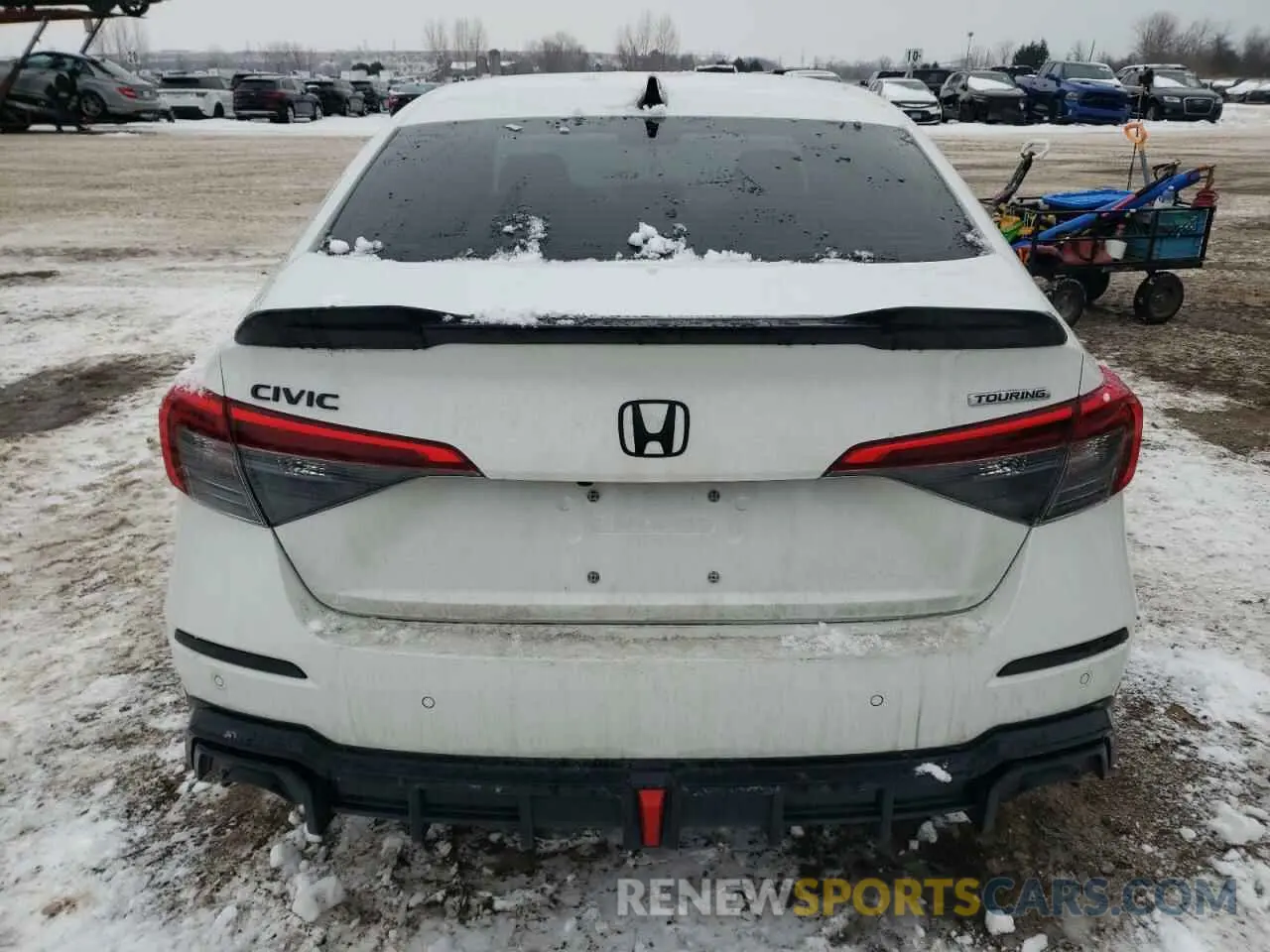 6 Photograph of a damaged car 2HGFE1F9XNH006528 HONDA CIVIC 2022