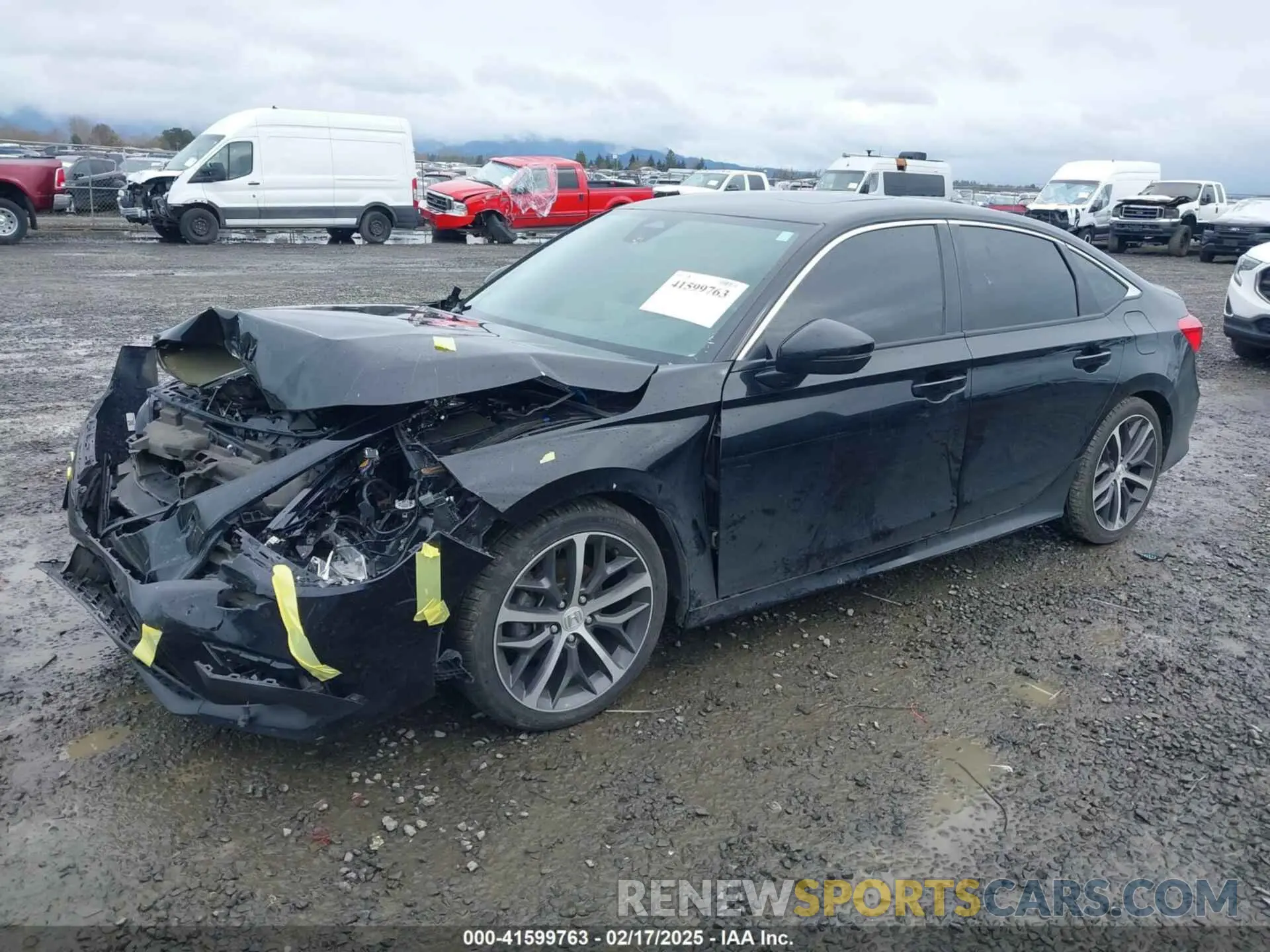 2 Фотография поврежденного автомобиля 2HGFE1F9XNH300236 HONDA CIVIC 2022