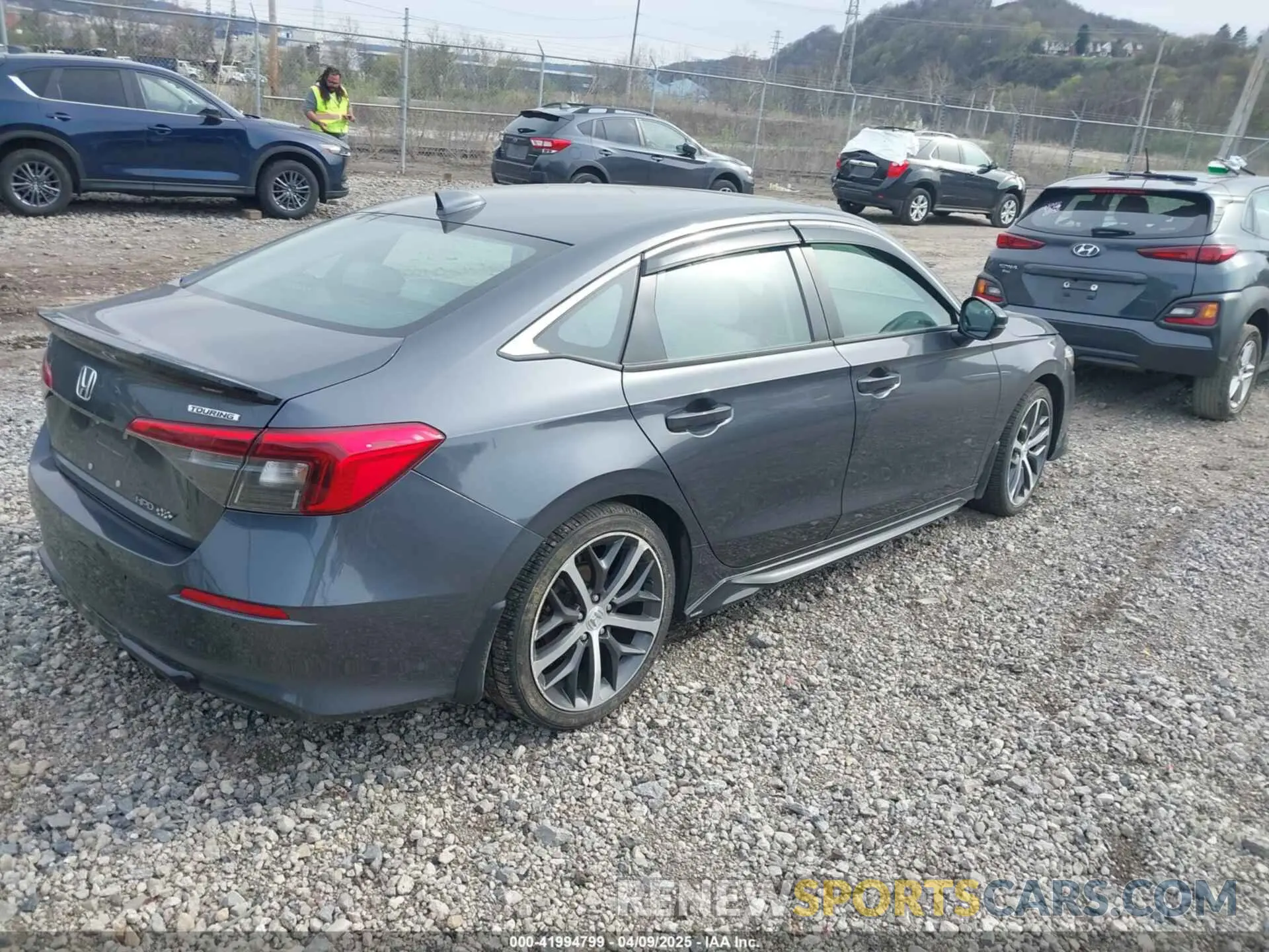 4 Фотография поврежденного автомобиля 2HGFE1F9XNH316999 HONDA CIVIC 2022