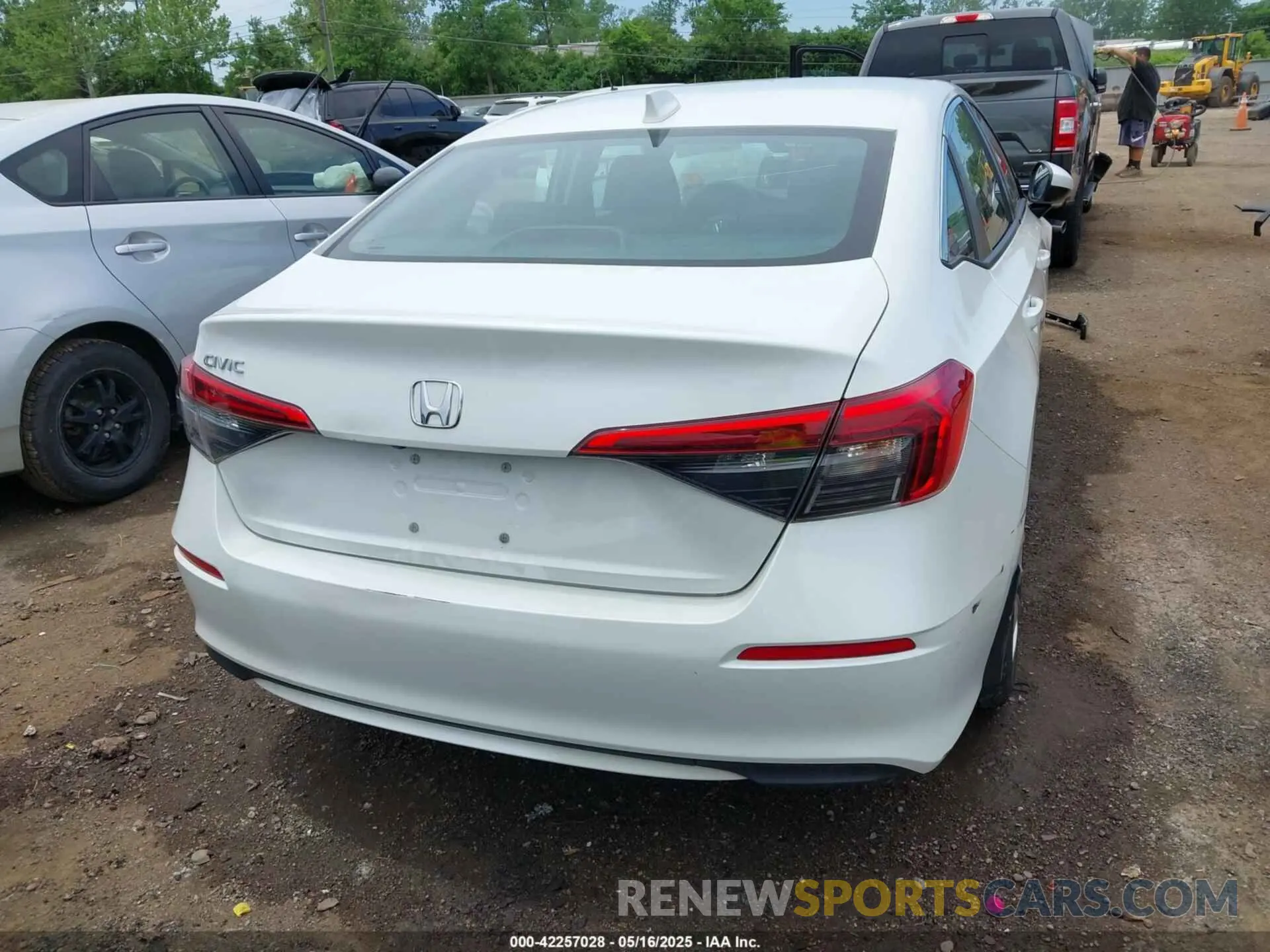 16 Photograph of a damaged car 2HGFE2F20NH541456 HONDA CIVIC 2022