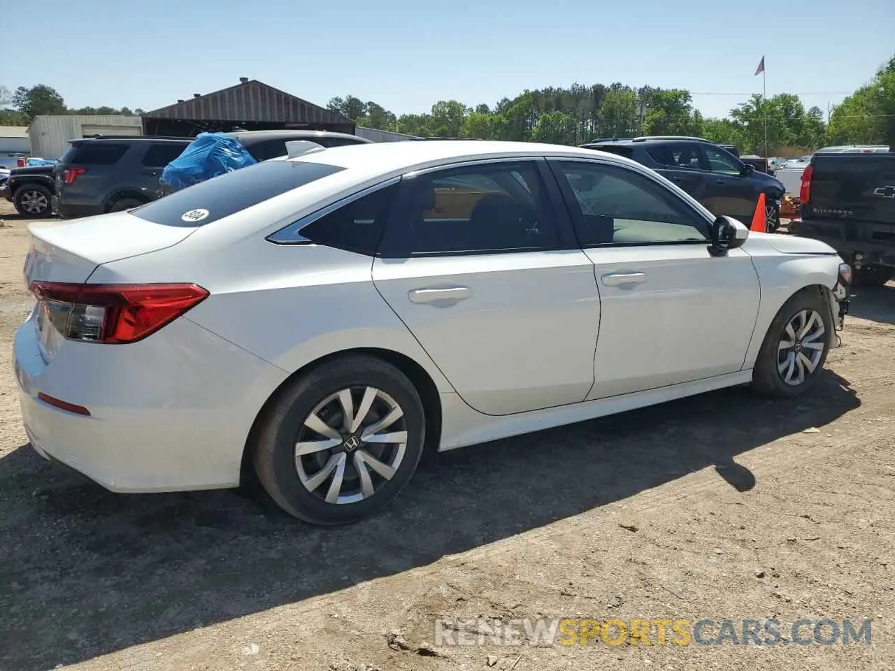 3 Photograph of a damaged car 2HGFE2F20NH545832 HONDA CIVIC 2022