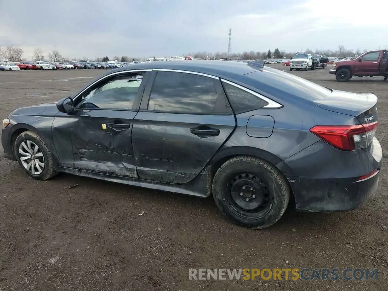 2 Photograph of a damaged car 2HGFE2F21NH103335 HONDA CIVIC 2022
