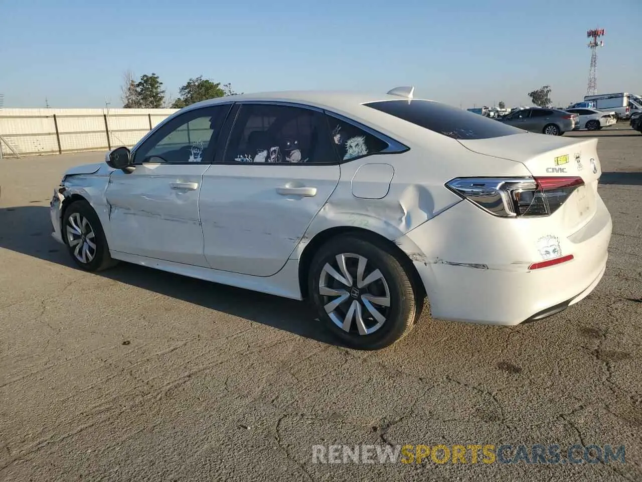 2 Фотография поврежденного автомобиля 2HGFE2F21NH511270 HONDA CIVIC 2022