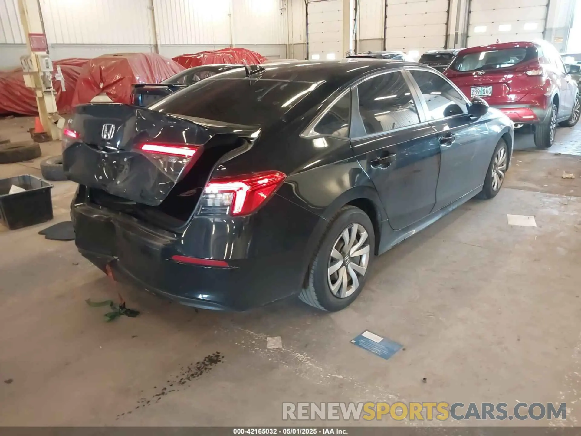 4 Фотография поврежденного автомобиля 2HGFE2F21NH512807 HONDA CIVIC 2022