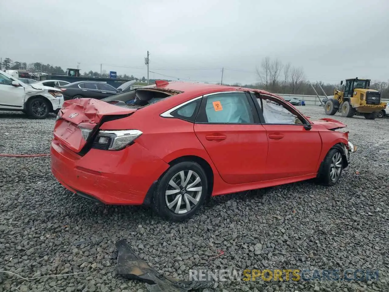 3 Фотография поврежденного автомобиля 2HGFE2F21NH548996 HONDA CIVIC 2022