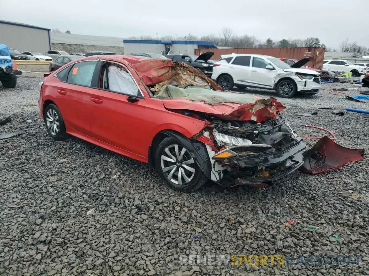 4 Фотография поврежденного автомобиля 2HGFE2F21NH548996 HONDA CIVIC 2022