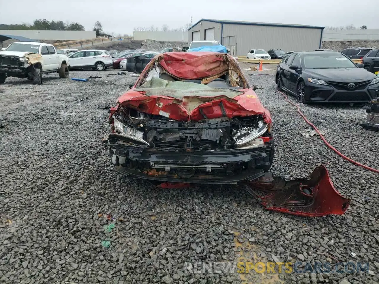 5 Фотография поврежденного автомобиля 2HGFE2F21NH548996 HONDA CIVIC 2022