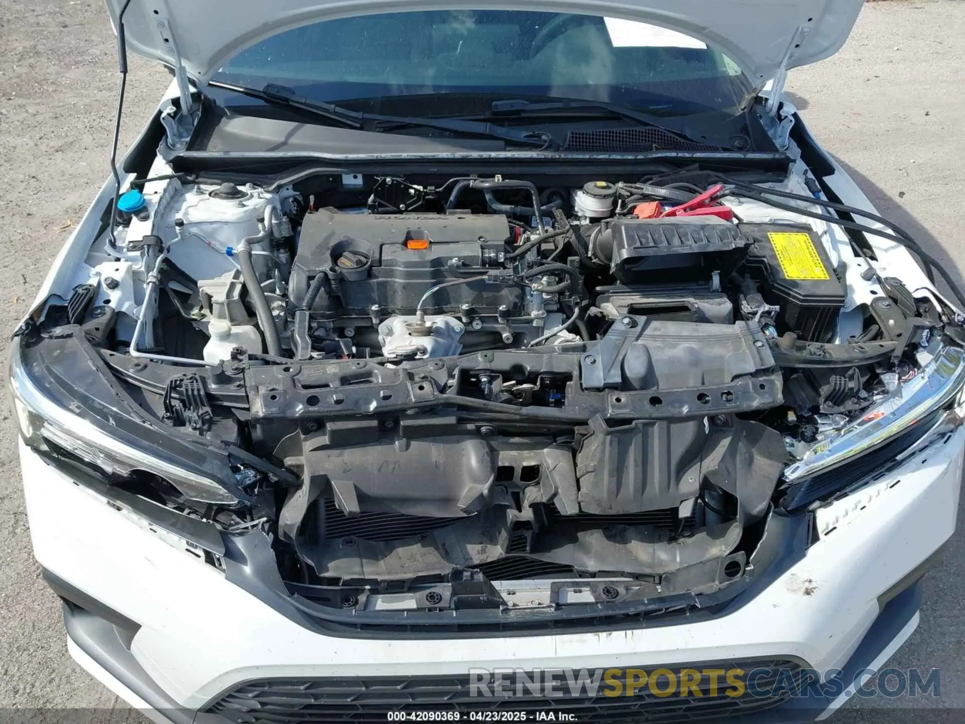 10 Photograph of a damaged car 2HGFE2F22NH520236 HONDA CIVIC 2022