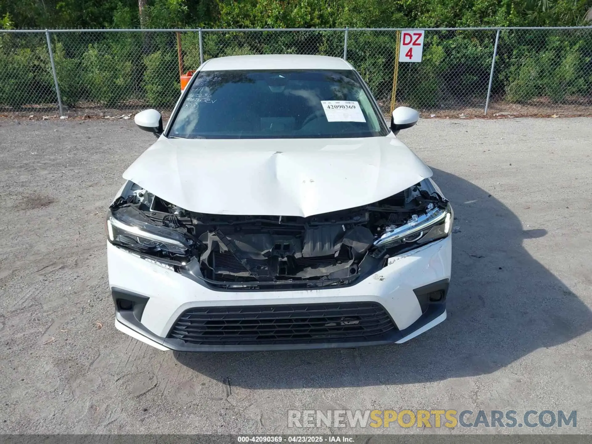12 Photograph of a damaged car 2HGFE2F22NH520236 HONDA CIVIC 2022