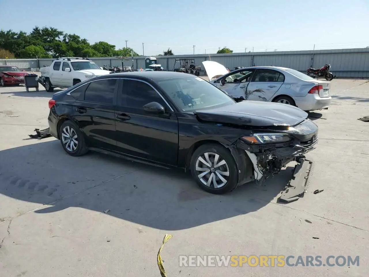 4 Фотография поврежденного автомобиля 2HGFE2F22NH528577 HONDA CIVIC 2022