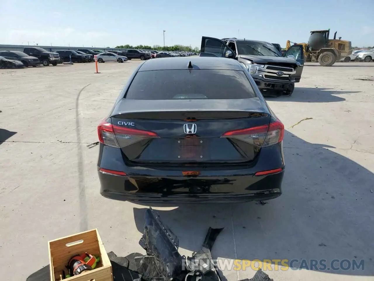 6 Фотография поврежденного автомобиля 2HGFE2F22NH528577 HONDA CIVIC 2022