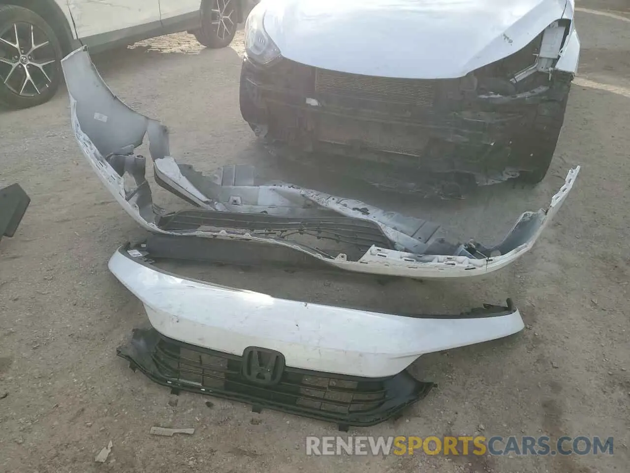 12 Photograph of a damaged car 2HGFE2F23NH115311 HONDA CIVIC 2022