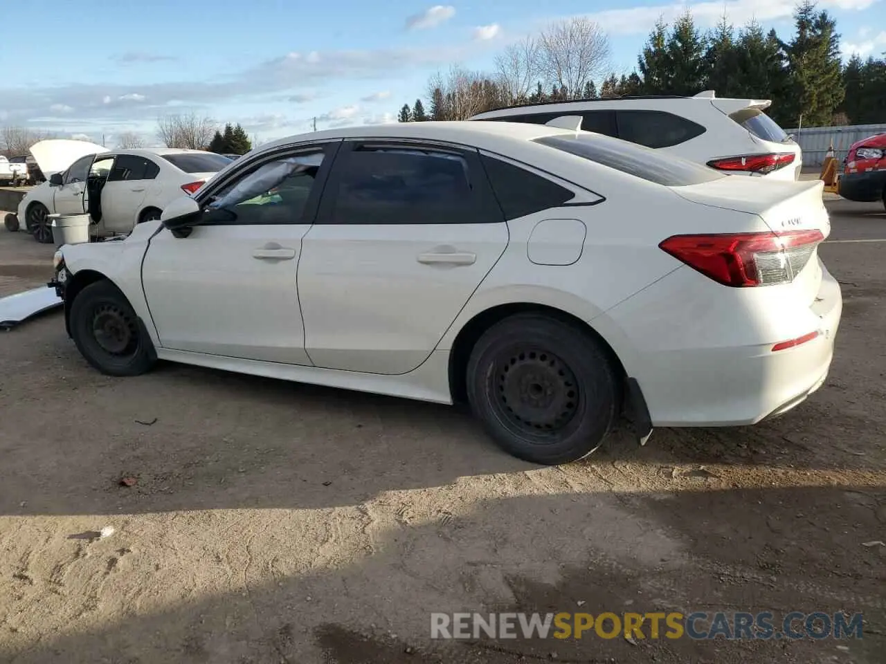 2 Photograph of a damaged car 2HGFE2F23NH115311 HONDA CIVIC 2022