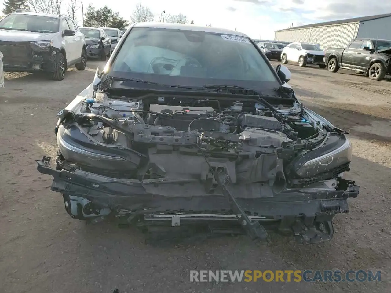 5 Photograph of a damaged car 2HGFE2F23NH115311 HONDA CIVIC 2022