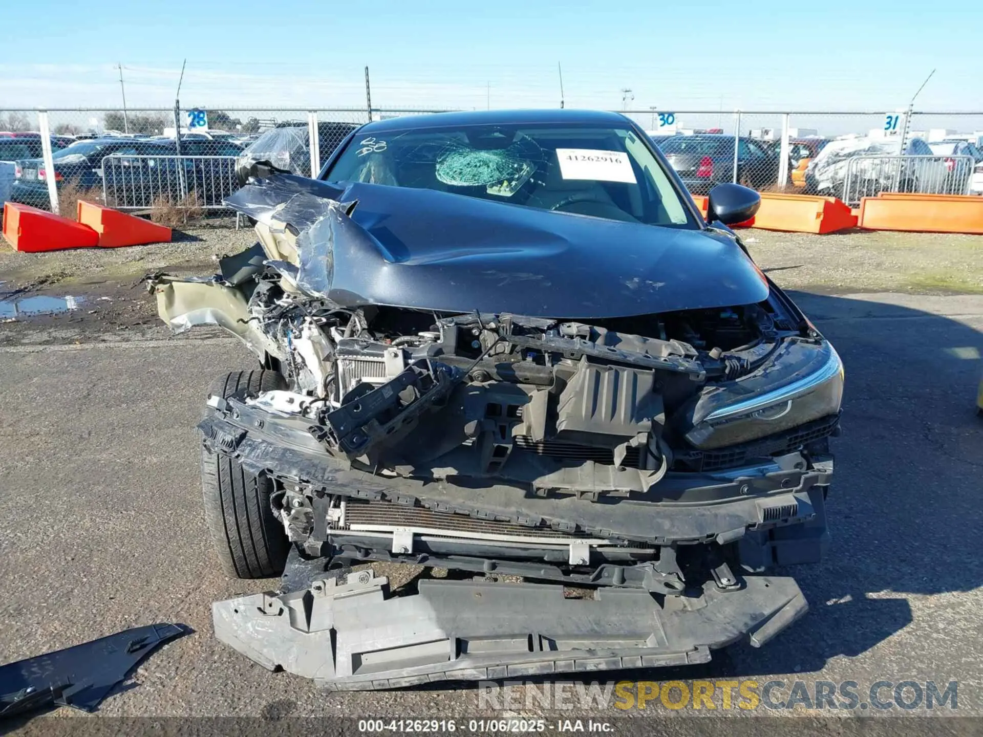 12 Photograph of a damaged car 2HGFE2F23NH543461 HONDA CIVIC 2022