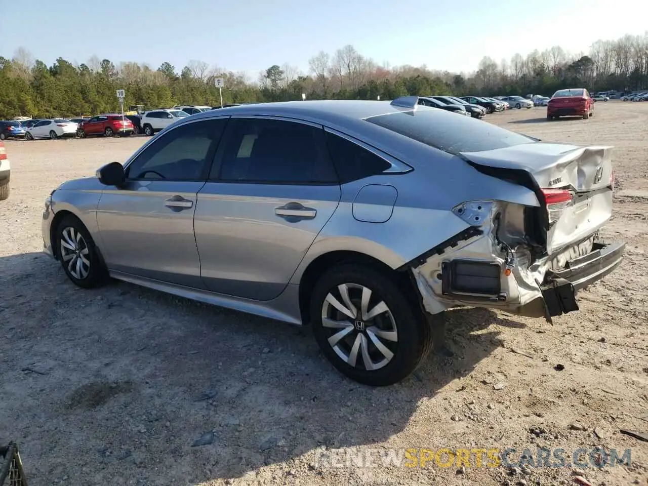 2 Photograph of a damaged car 2HGFE2F23NH545453 HONDA CIVIC 2022