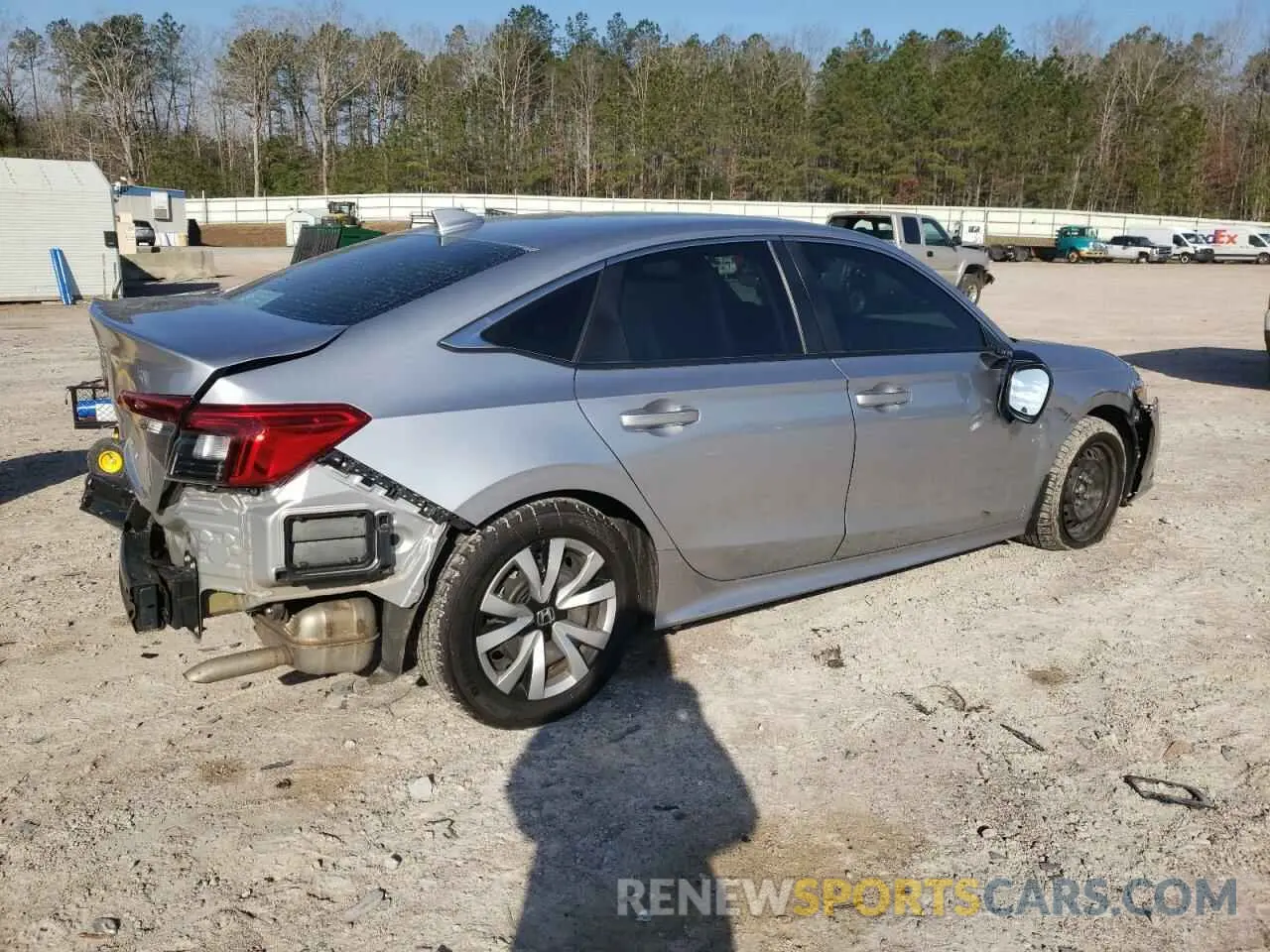 3 Photograph of a damaged car 2HGFE2F23NH545453 HONDA CIVIC 2022