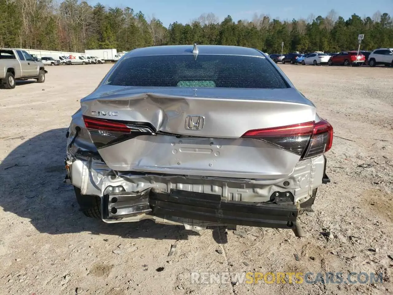 6 Photograph of a damaged car 2HGFE2F23NH545453 HONDA CIVIC 2022