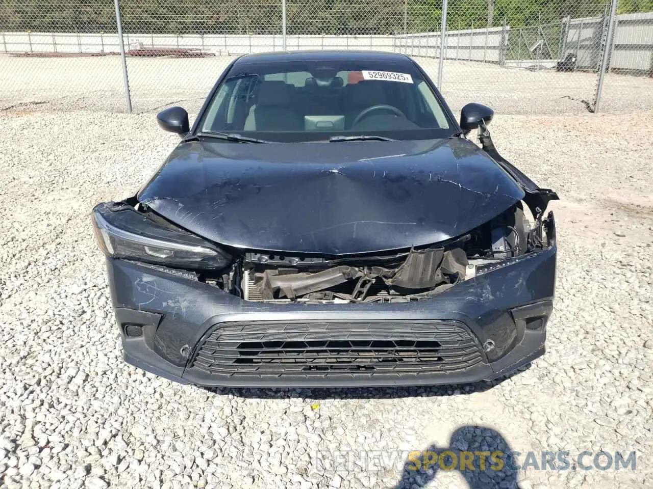 5 Photograph of a damaged car 2HGFE2F23NH596614 HONDA CIVIC 2022
