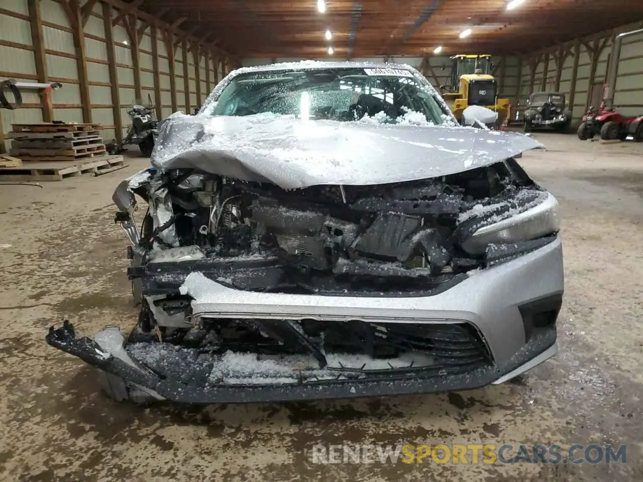 5 Photograph of a damaged car 2HGFE2F25NH108490 HONDA CIVIC 2022
