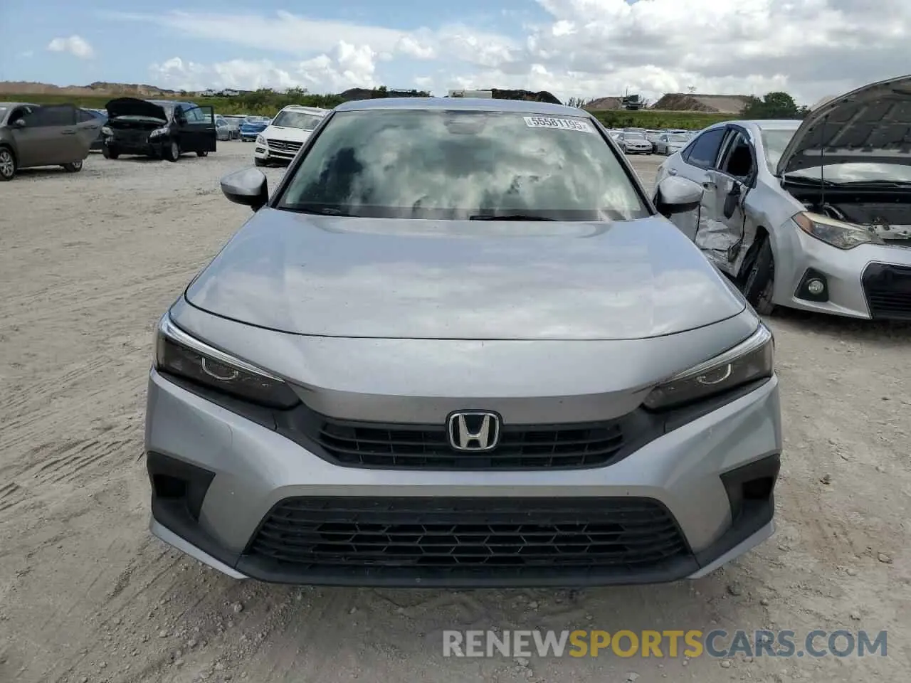 5 Photograph of a damaged car 2HGFE2F25NH523308 HONDA CIVIC 2022