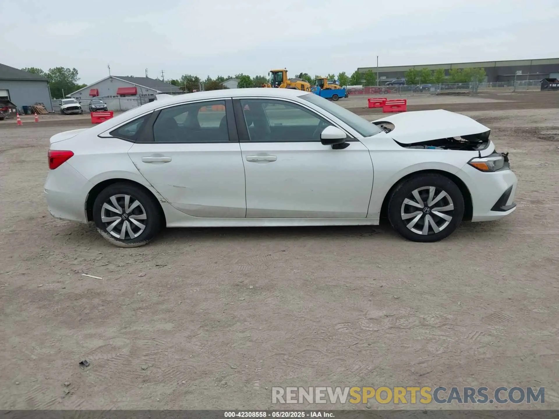 13 Photograph of a damaged car 2HGFE2F25NH527357 HONDA CIVIC 2022