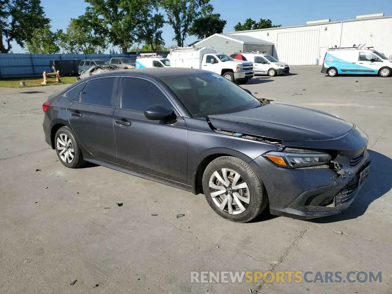 4 Photograph of a damaged car 2HGFE2F26NH517811 HONDA CIVIC 2022