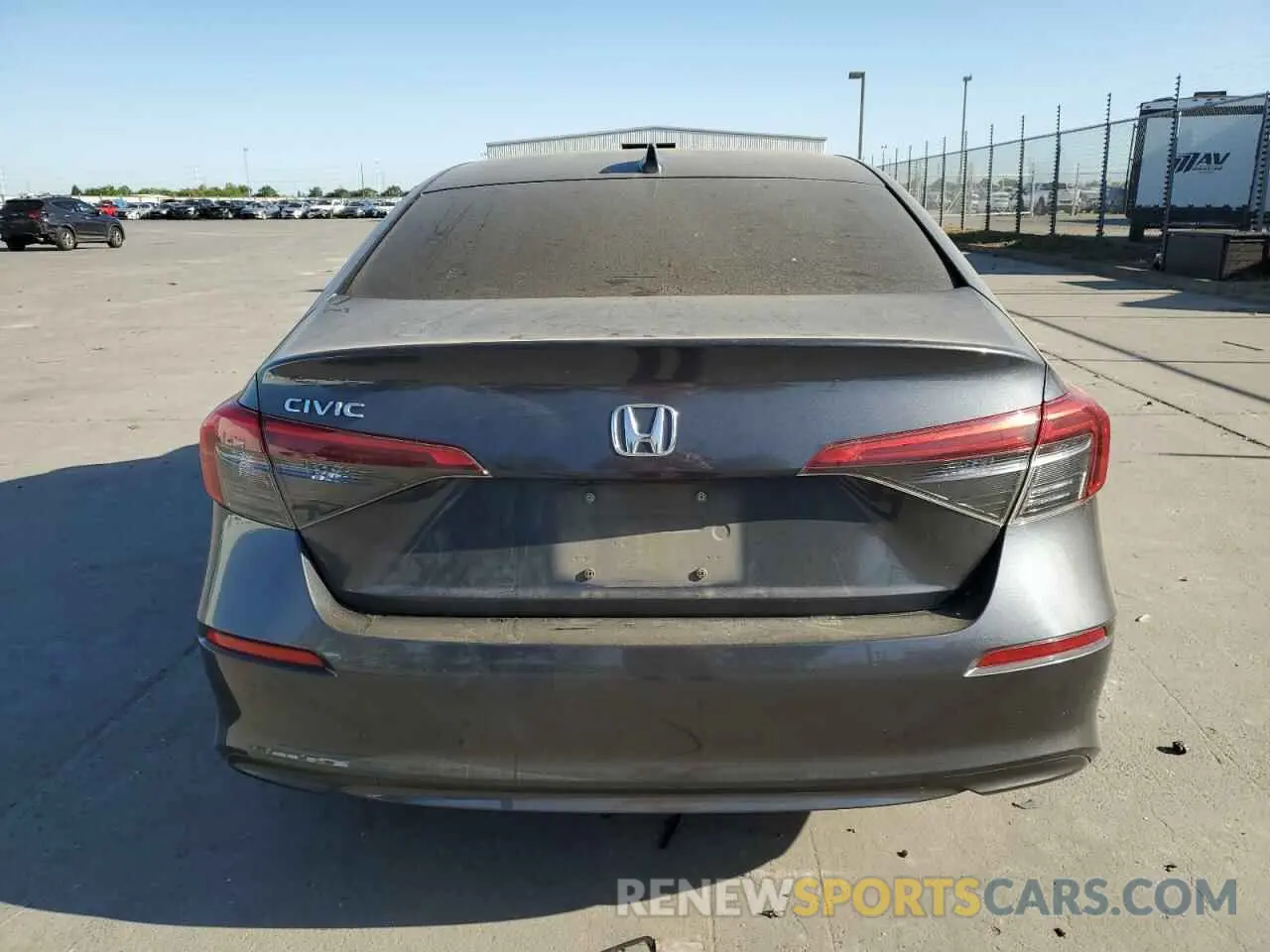 6 Photograph of a damaged car 2HGFE2F26NH517811 HONDA CIVIC 2022