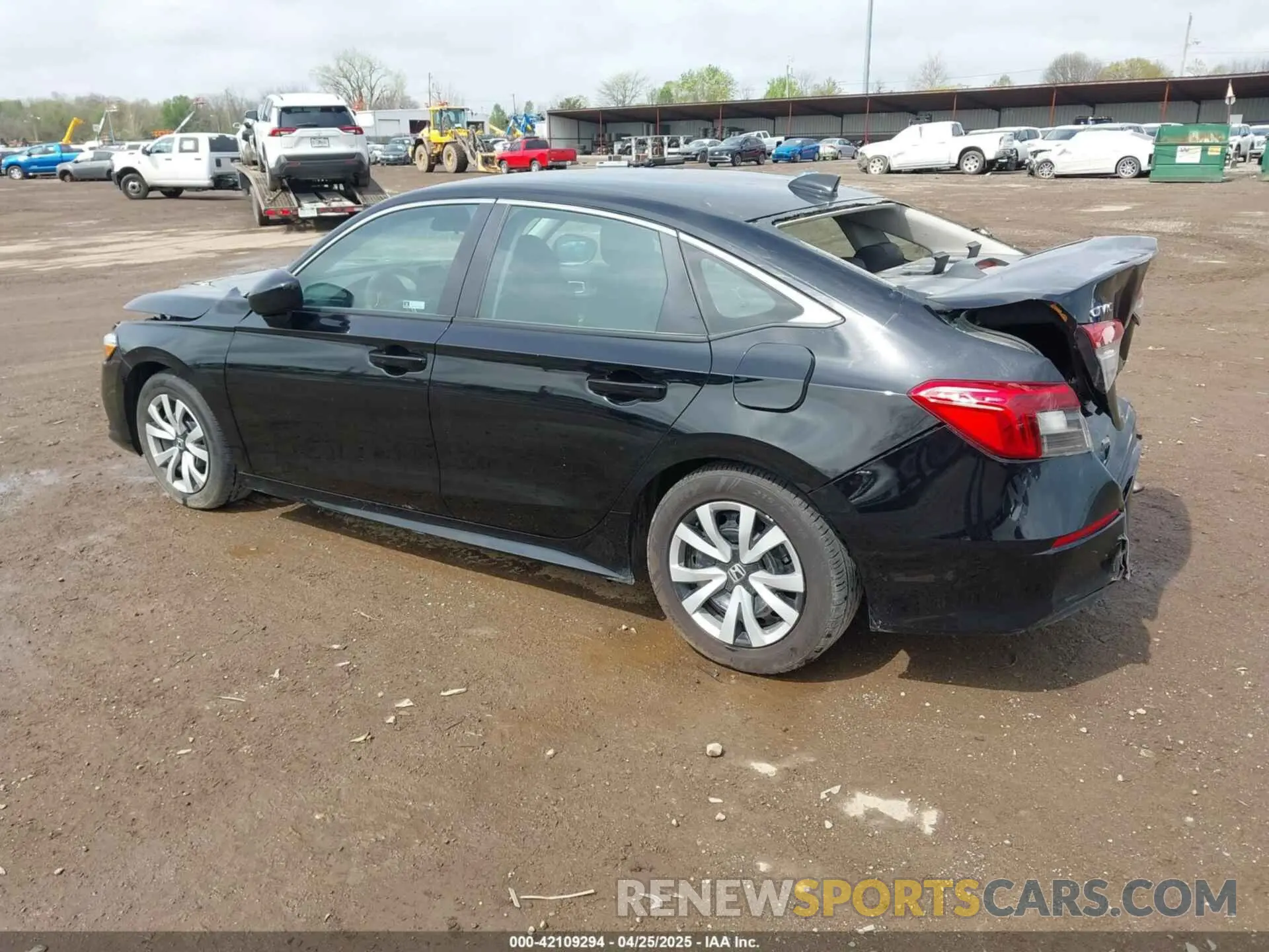 3 Photograph of a damaged car 2HGFE2F26NH564045 HONDA CIVIC 2022