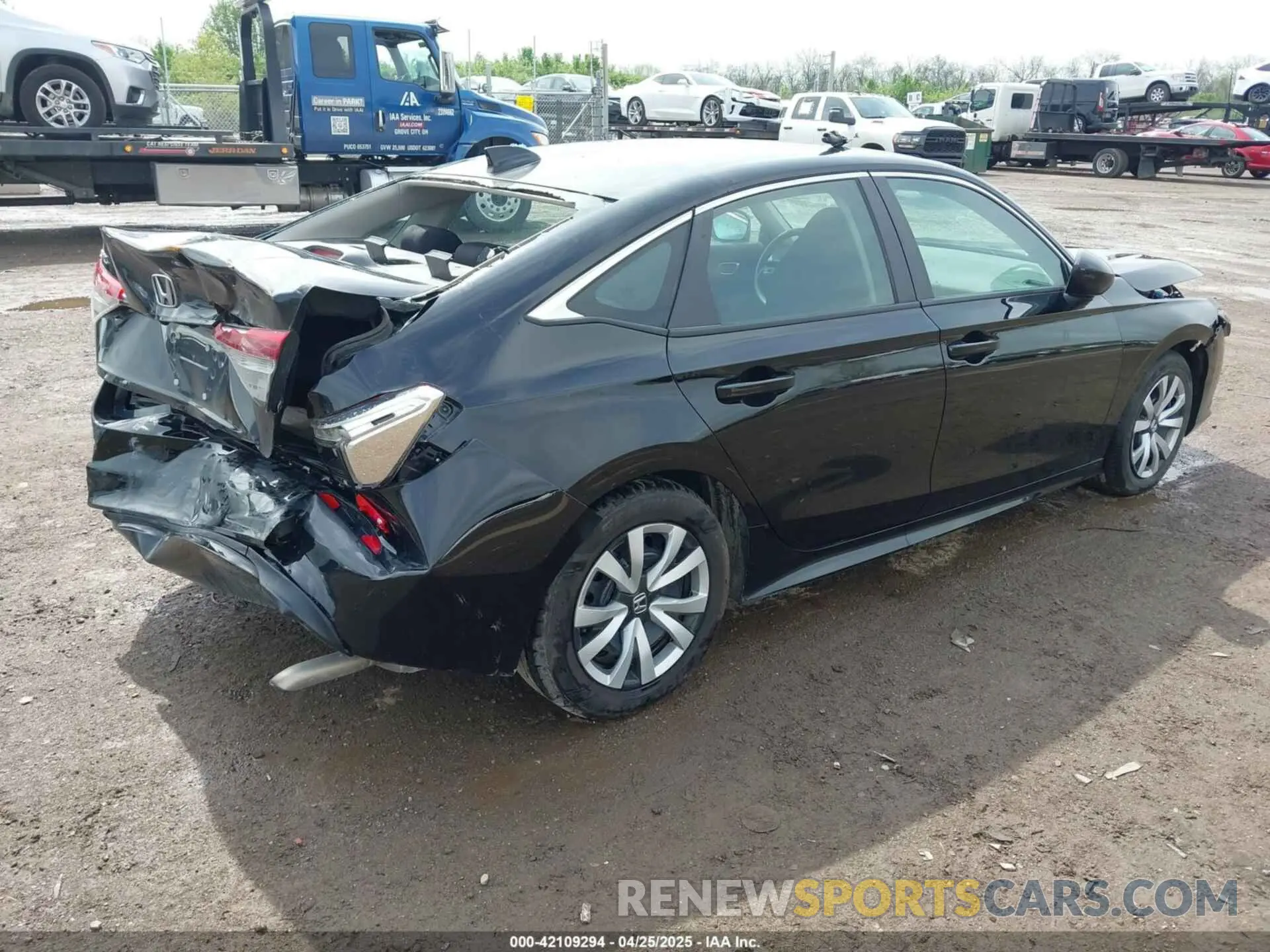 4 Photograph of a damaged car 2HGFE2F26NH564045 HONDA CIVIC 2022