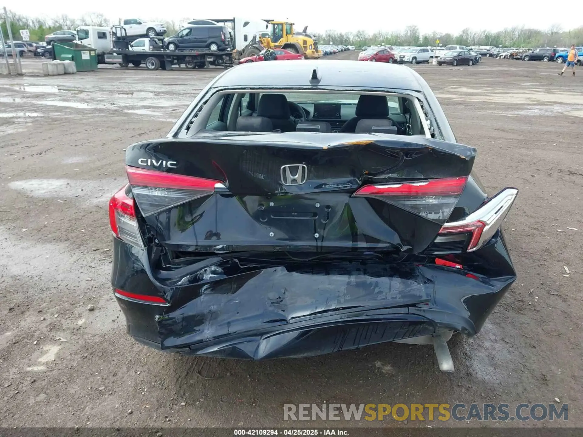 6 Photograph of a damaged car 2HGFE2F26NH564045 HONDA CIVIC 2022