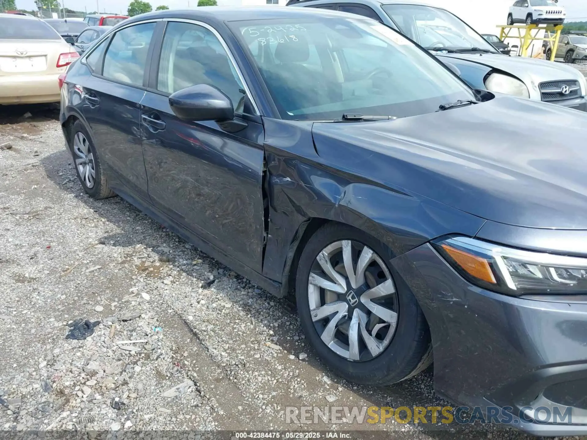 6 Фотография поврежденного автомобиля 2HGFE2F27NH522953 HONDA CIVIC 2022