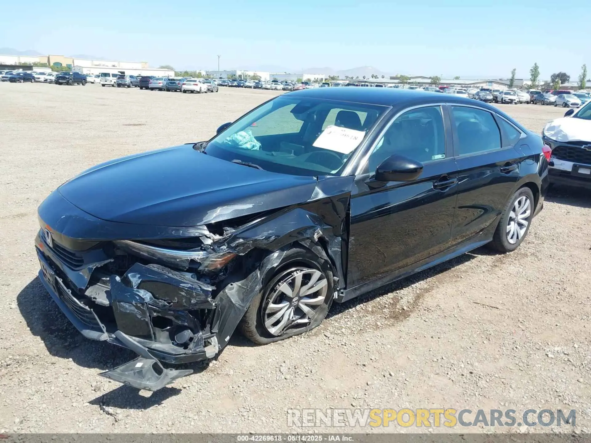 2 Фотография поврежденного автомобиля 2HGFE2F28NH514361 HONDA CIVIC 2022
