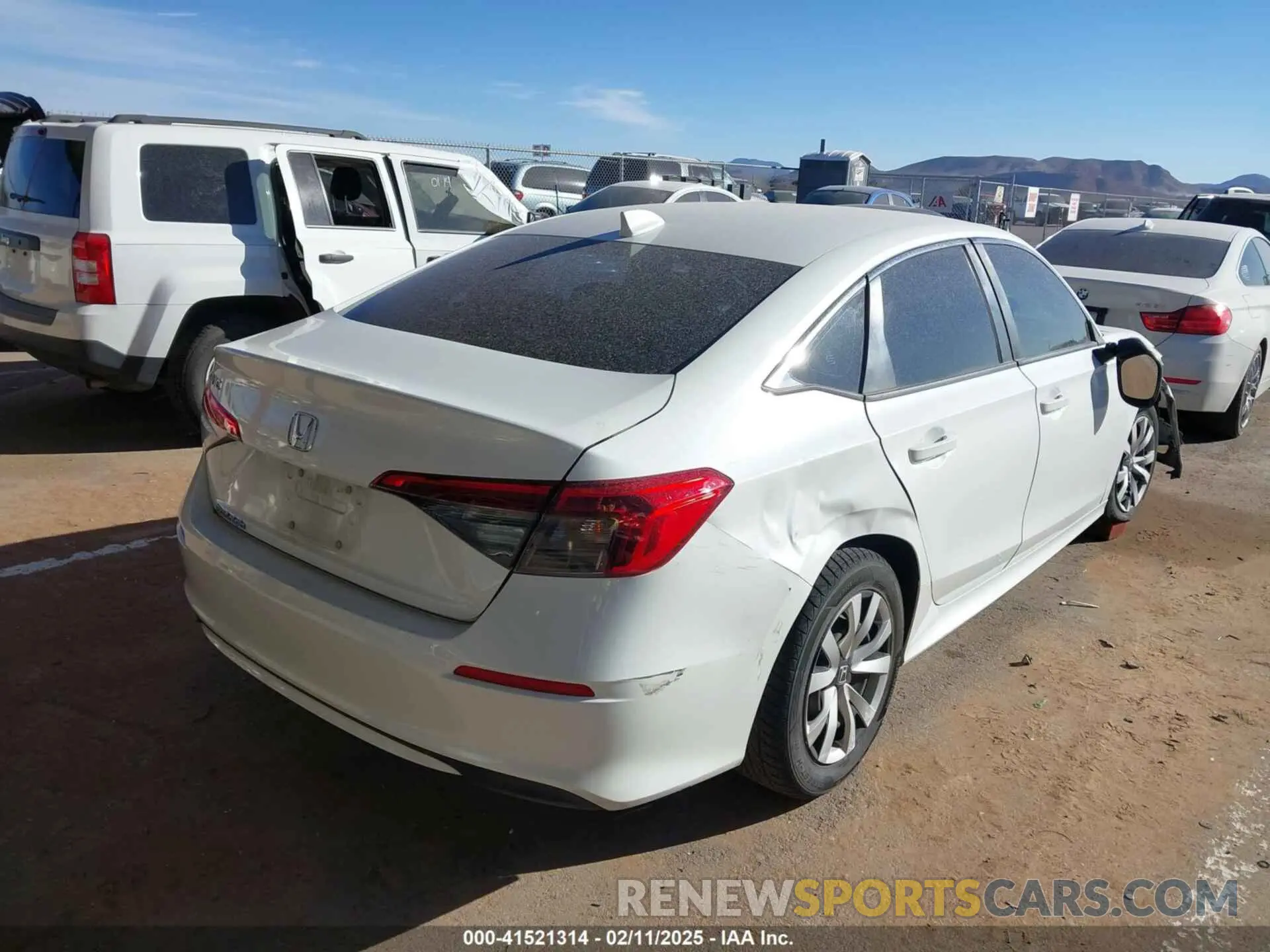 4 Фотография поврежденного автомобиля 2HGFE2F28NH520578 HONDA CIVIC 2022